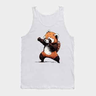 Battle Ready Red Panda Tank Top